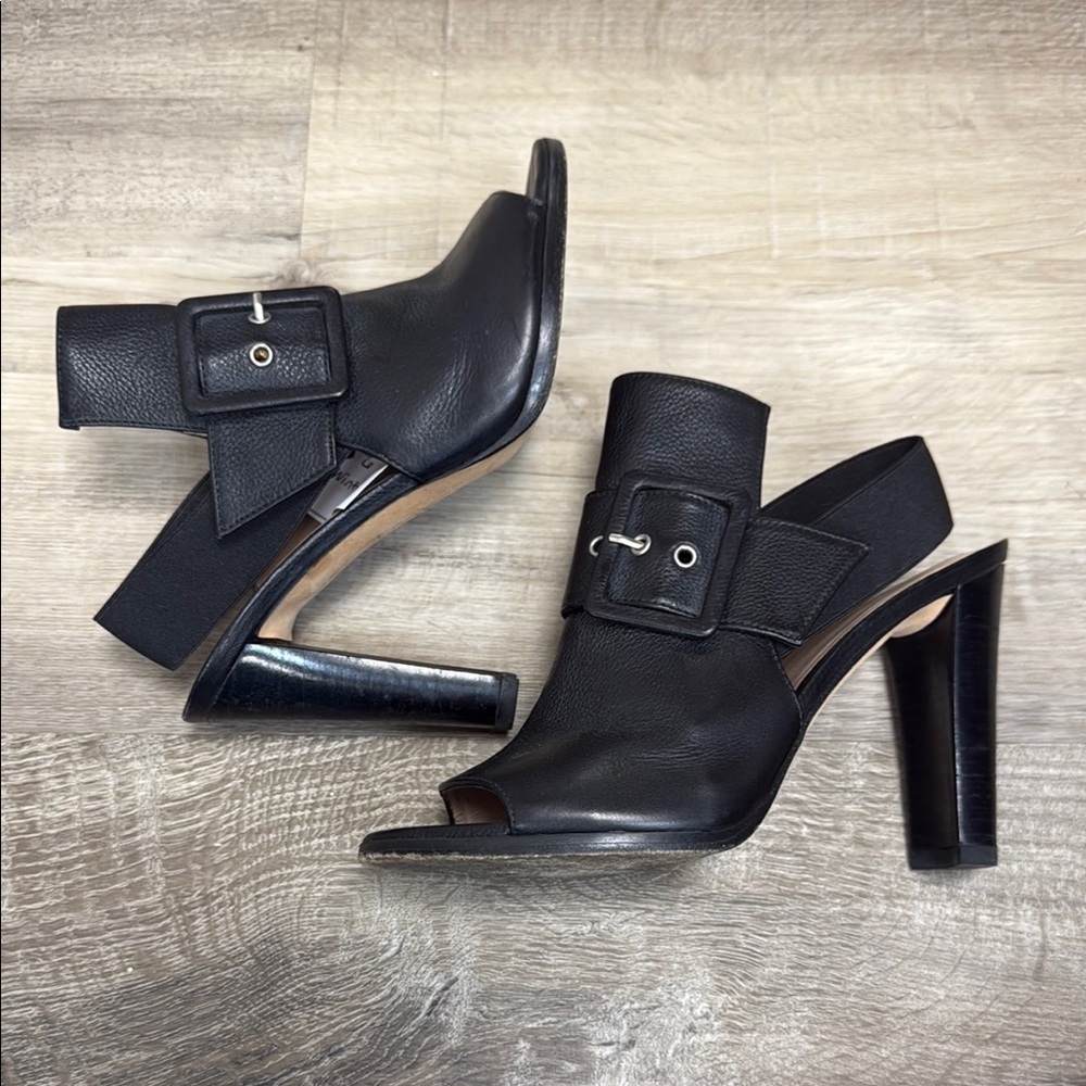 Stuart Weitzman Black Heels With Adjustable Strap - image 2